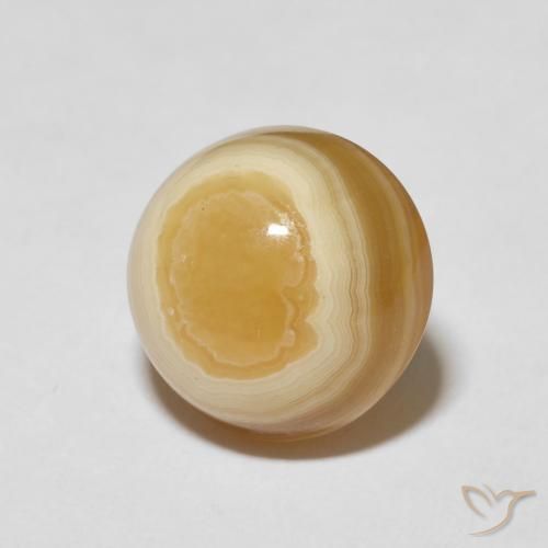 Ágata Multicolor natural de 9.82 ct, Redondo, Opaco