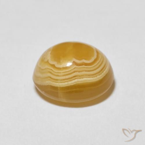 Ágata Multicolor natural de 5.64 ct, Ovalada, Opaco