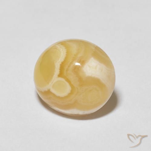 Ágata Multicolor natural de 7.45 ct, Ovalada, Opaco
