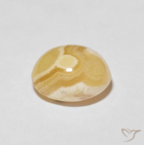 Ágata Multicolor natural de 7.45 ct, Ovalada, Opaco