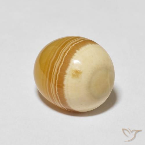 Ágata Multicolor natural de 9.93 ct, Ovalada, Opaco