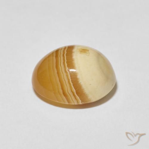 Ágata Multicolor natural de 9.93 ct, Ovalada, Opaco