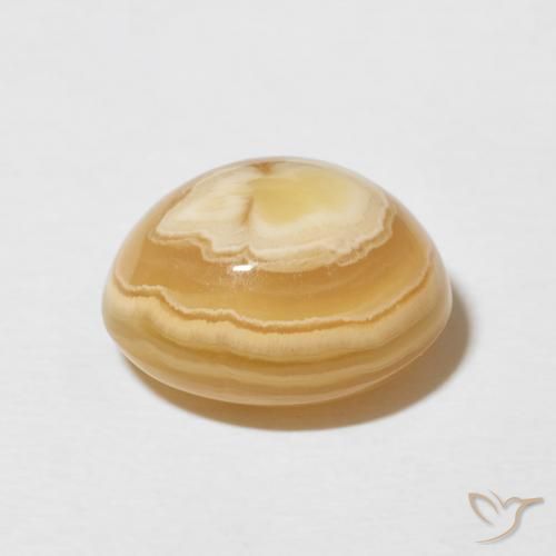 Ágata Multicolor natural de 7.17 ct, Ovalada, Opaco