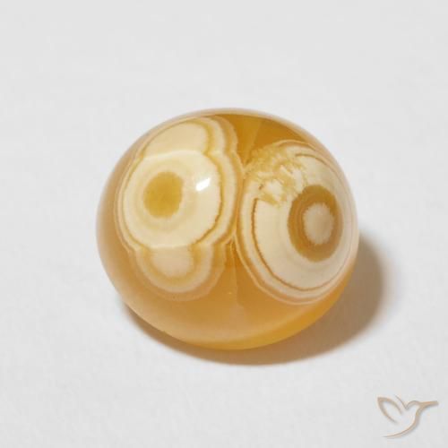 6.67ct Natural Multicolor Ágata, Ovalada, Opaco