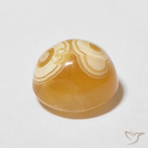 Ágata Multicolor natural de 6.67 ct, Ovalada, Opaco