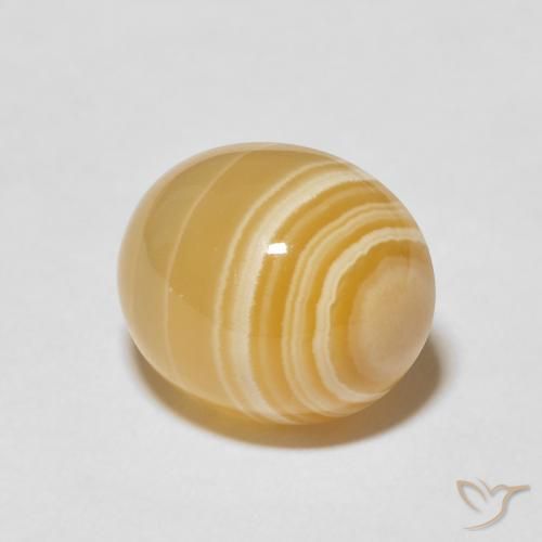 Ágata Multicolor natural de 7.80 ct, Ovalada, Opaco