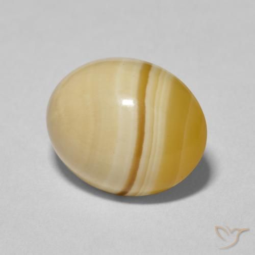 Ágata Multicolor natural de 6.77 ct, Ovalada, Opaco