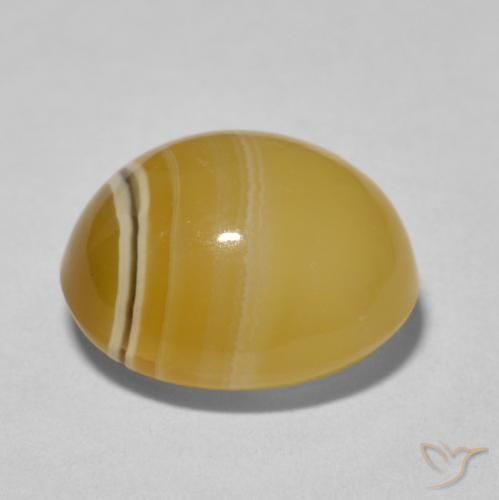 Ágata Multicolor natural de 7.56 ct, Ovalada, Opaco