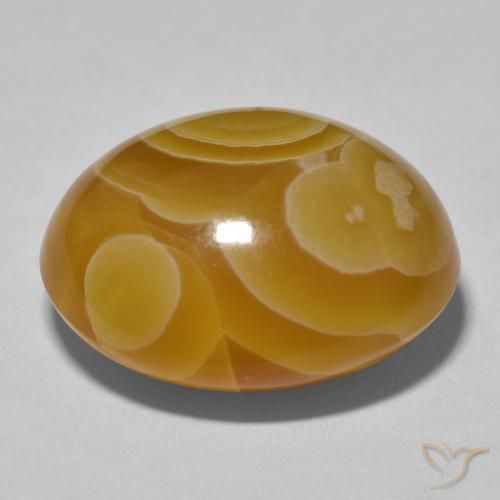 Ágata Multicolor natural de 30.69 ct, Ovalada, Opaco
