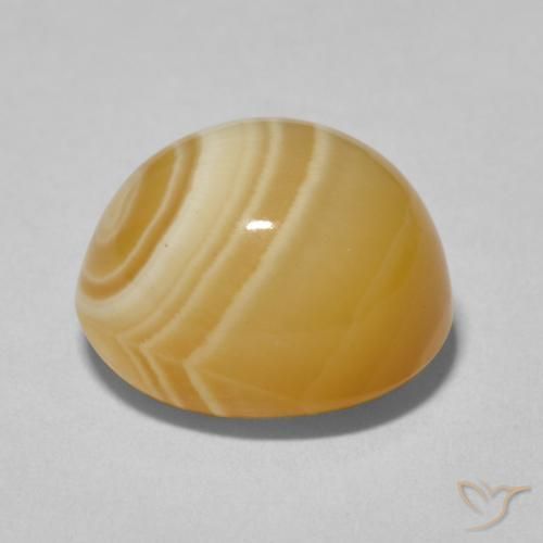 Ágata Multicolor natural de 11.60 ct, Ovalada, Opaco
