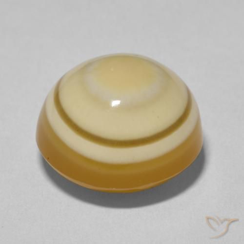 Ágata Multicolor natural de 13.04 ct, Redondo, Opaco