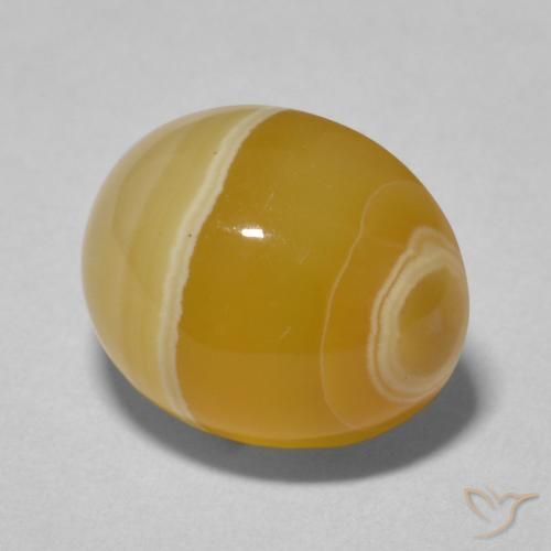 Ágata Multicolor natural de 5.54 ct, Ovalada, Opaco