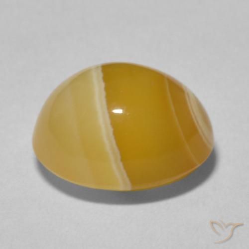 Ágata Multicolor natural de 5.54 ct, Ovalada, Opaco