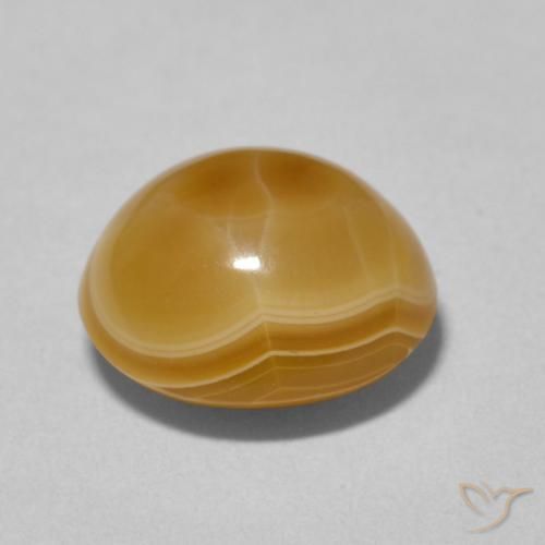 Ágata Multicolor natural de 4.35 ct, Ovalada, Opaco