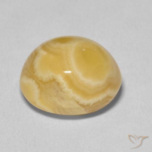 Ágata Multicolor natural de 7.96 ct, Ovalada, Translúcido