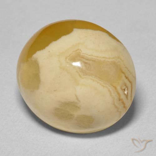 Ágata Multicolor natural de 15.88 ct, Ovalada, Opaco