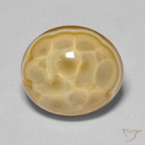 11.80ct Natural Multicolor Ágata, Ovalada, Opaco
