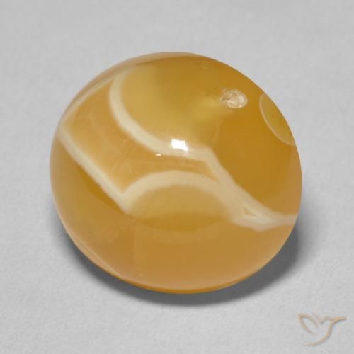 Ágata Multicolor natural de 14.41 ct, Ovalada, Opaco