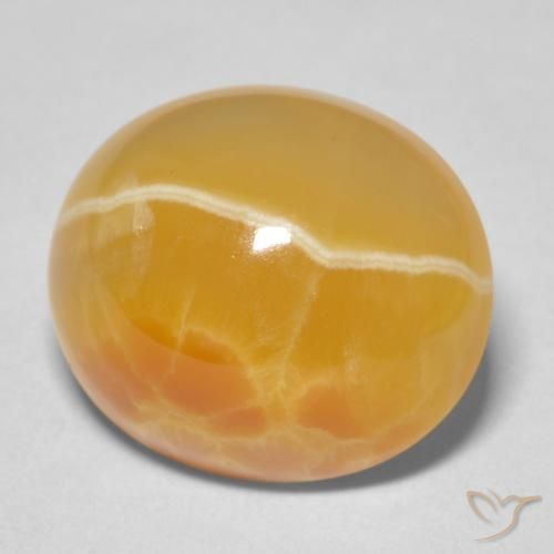 Ágata Multicolor natural de 19.35 ct, Ovalada, Opaco