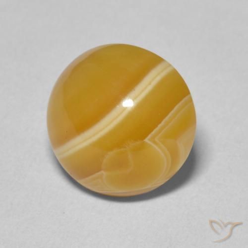 Ágata Multicolor natural de 5.05 ct, Redondo, Opaco