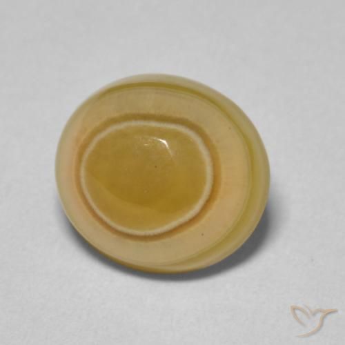 Ágata Multicolor natural de 4.04 ct, Ovalada, Opaco