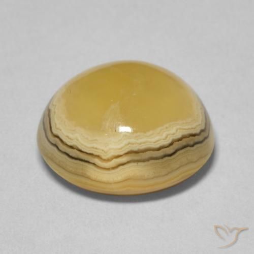 Ágata Multicolor natural de 8.14 ct, Ovalada, Opaco