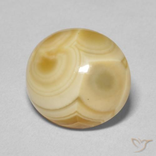 Ágata Multicolor natural de 5.62 ct, Ovalada, Opaco
