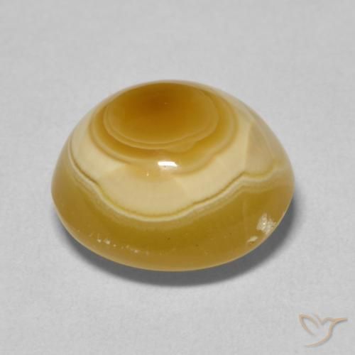 Ágata Multicolor natural de 7.66 ct, Ovalada, Opaco