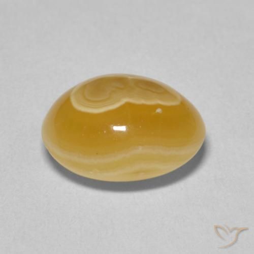 Ágata Multicolor natural de 4.57 ct, Ovalada, Opaco