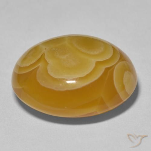Ágata Multicolor natural de 30.72 ct, Ovalada, Opaco