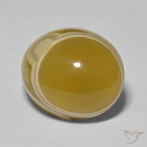 Ágata Multicolor natural de 12.00 ct, Ovalada, Opaco