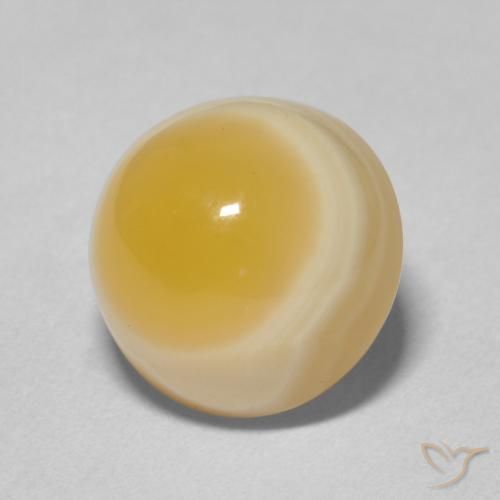 Ágata Multicolor natural de 7.32 ct, Redondo, Opaco