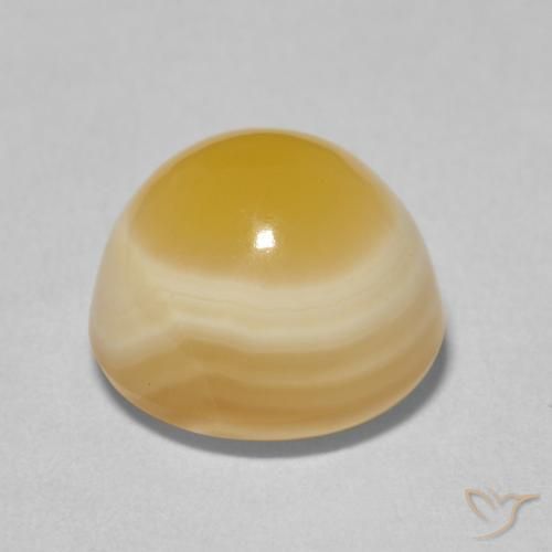 Ágata Multicolor natural de 7.32 ct, Redondo, Opaco