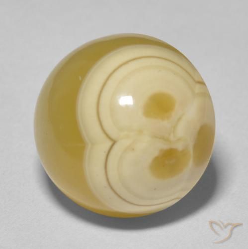 Ágata Multicolor natural de 17.70 ct, Ovalada, Opaco