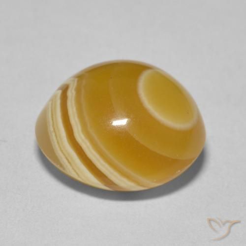 Ágata Multicolor natural de 8.51 ct, Ovalada, Opaco