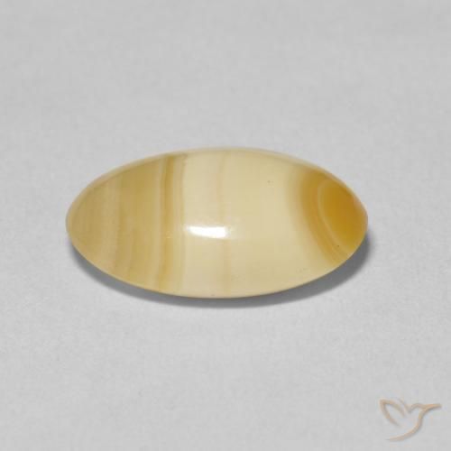 Ágata Multicolor natural de 3.76 ct, Ovalada, Opaco