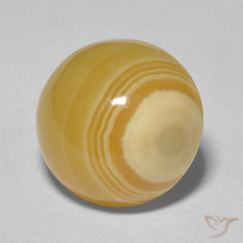 Ágata Multicolor natural de 11.31 ct, Redondo, Opaco