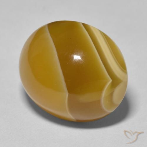 Ágata Multicolor natural de 22.62 ct, Ovalada, Opaco