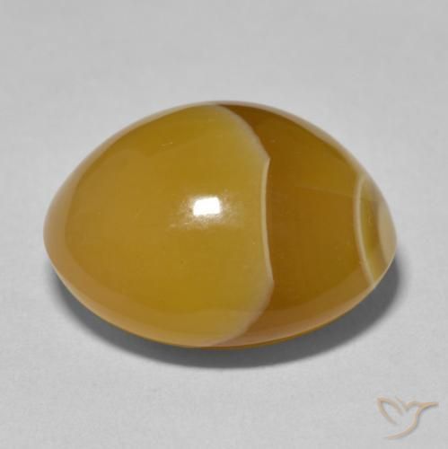Ágata Multicolor natural de 22.62 ct, Ovalada, Opaco