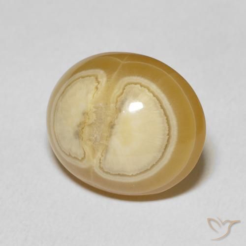 Ágata Multicolor natural de 11.61 ct, Ovalada, Opaco