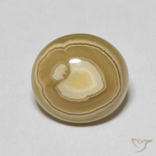 7.16ct Natural Multicolor Ágata, Ovalada, Opaco