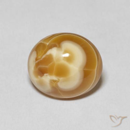 6.40ct Natural Multicolor Ágata, Ovalada, Opaco