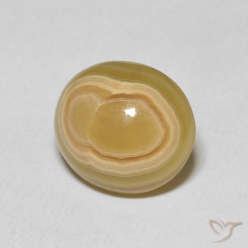 Ágata Multicolor natural de 7.01 ct, Ovalada, Opaco