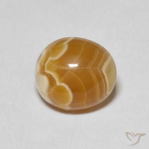 3.84ct Natural Multicolor Ágata, Ovalada, Opaco