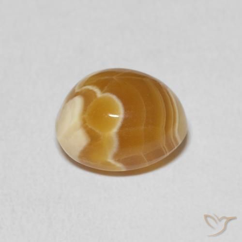 Ágata Multicolor natural de 3.84 ct, Ovalada, Opaco