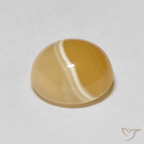 Ágata Multicolor natural de 14.37 ct, Ovalada, Opaco