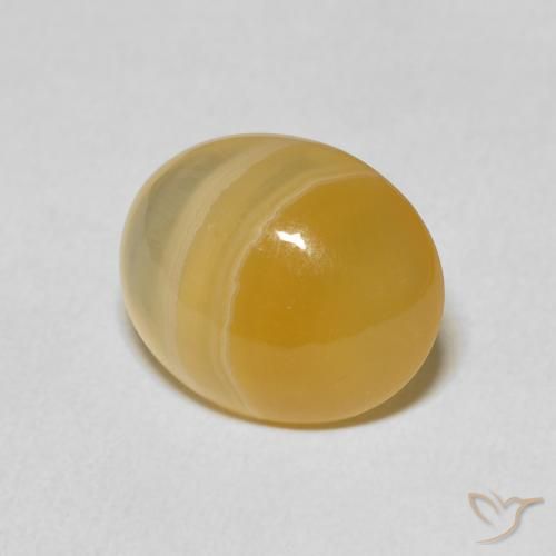 Ágata Multicolor natural de 6.82 ct, Ovalada, Opaco