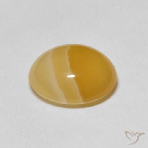 Ágata Multicolor natural de 6.82 ct, Ovalada, Opaco