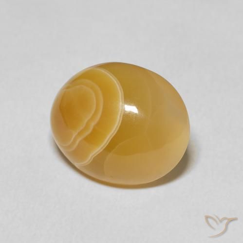 Ágata Multicolor natural de 7.38 ct, Ovalada, Opaco