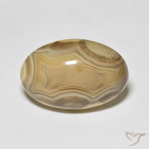 26.72ct Natural Multicolor Ágata, Ovalada, Opaco